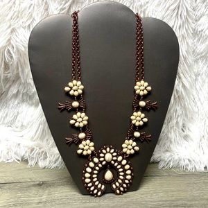 Squash Blossom Costume Jewelry Necklace